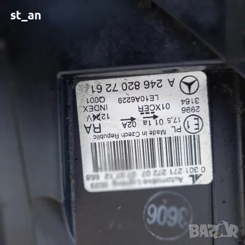 Оборудвани фарове Mercedes  B class W246 Xenon. 2468207261 и 2468207161, снимка 8 - Части - 50060310