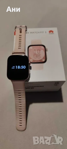 Смарт часовник Huawei Watch Fit 3 розов, снимка 2 - Дамски - 53819511