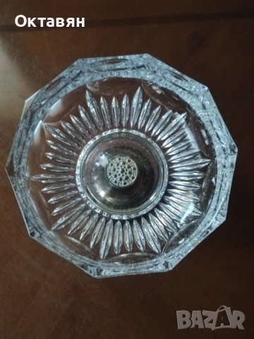Кристална бонбониера, снимка 6 - Декорация за дома - 53171296