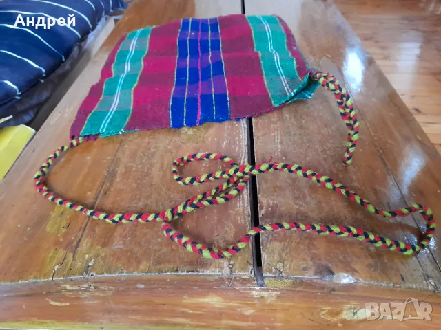 Стара овчарска торба #3, снимка 4 - Антикварни и старинни предмети - 49335824