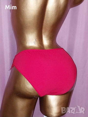 chicca 40 Червена бикина с богата бродерия , снимка 2 - Бельо - 52787309