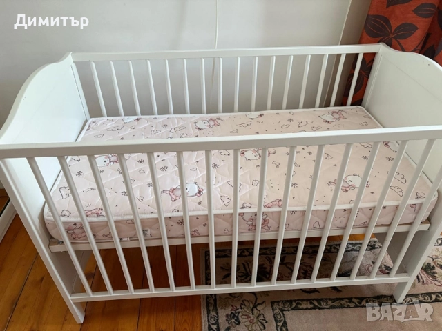 Бебешко легло IKEA С нов матрак 