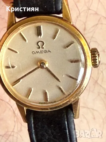 Дамски ръчен часовник OMEGA позлатен, снимка 2 - Дамски - 50280946