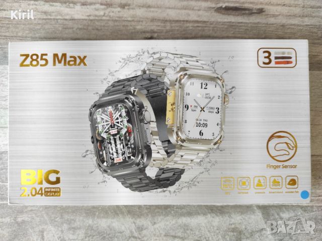 Смарт часовник Z85 MAX , снимка 9 - Смарт часовници - 45556148