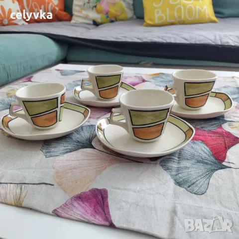 Арт сервиз за кафе - порцелан