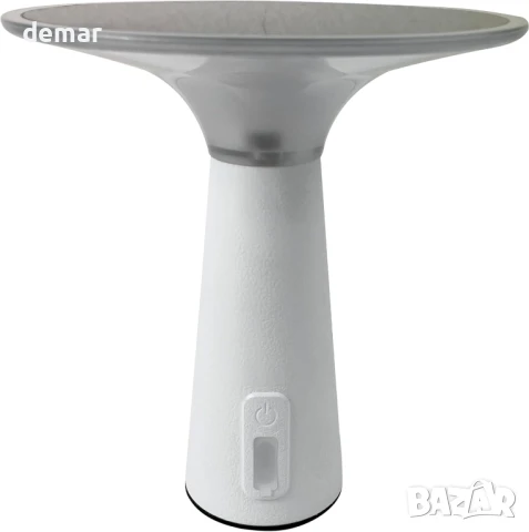 Xtralite Solaris LED лампа – захранвана със слънчева енергия и презареждаща се с USB-C, бяла, снимка 2 - Соларни лампи - 50442391