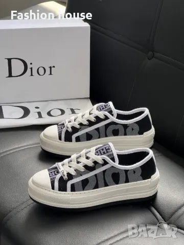 Dior дамски кецове 1:1, снимка 4 - Маратонки - 50123713