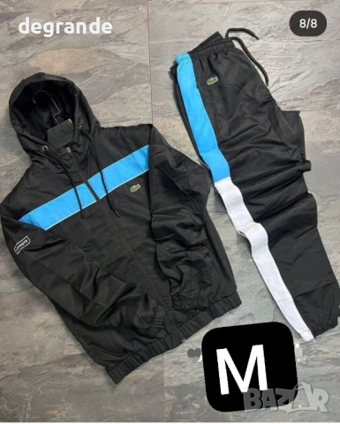 Мъжки Шушлякови Екипи Lacoste, снимка 4 - Спортни дрехи, екипи - 53305679