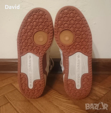 Оригинални Дамски кецове Adidas Forum 84 White Magic Earth, снимка 5 - Кецове - 53469521