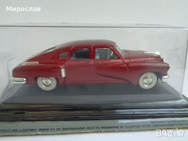 1:43 TUCKER TORPEDO 1948 ИГРАЧКА КОЛИЧКА МОДЕЛ, снимка 3 - Колекции - 46006862