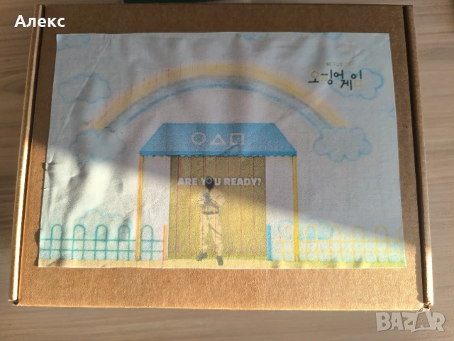 Squid Game Penthatlon set с кутия и уникална маска