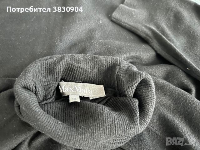 Поло пуловер, MaxMara, Италия, размер XL, снимка 3 - Блузи с дълъг ръкав и пуловери - 45360769