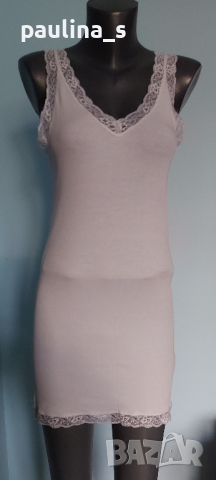 Рипсена рокля тип туника "Vero Moda" / универсален размер , снимка 2 - Рокли - 45031344