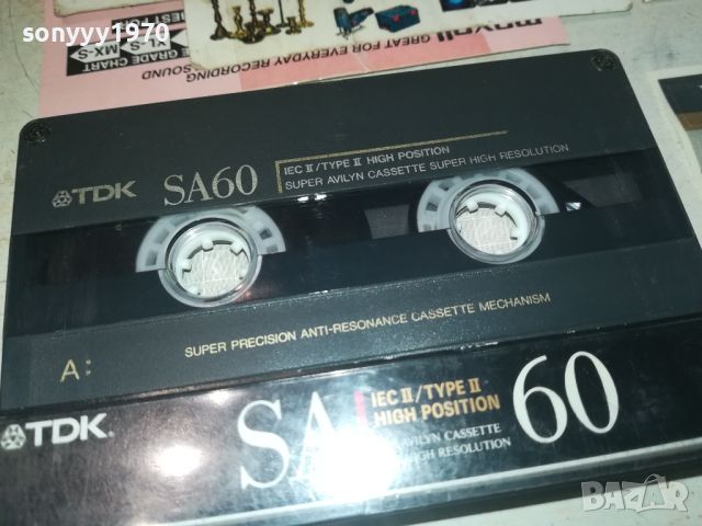 TDK SA60 TAPE 0508241928, снимка 1 - Аудио касети - 46811800