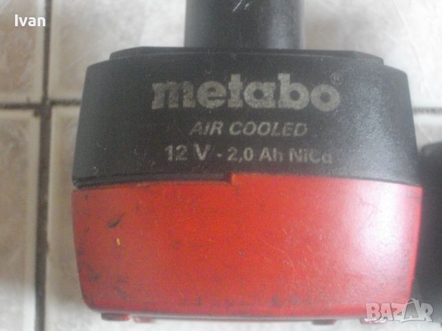 METAB0-12V- 2.0A NiCd-2,2A Li-ion-2,0-2,2A Li-Power Air COOLED-NiCd-Батерия-Метабо, снимка 9 - Други инструменти - 46162965