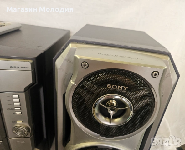 Аудиосистема Sony MHC-RG330 – AUX, CD и Радио (Отличен звук), снимка 7 - Аудиосистеми - 48055329