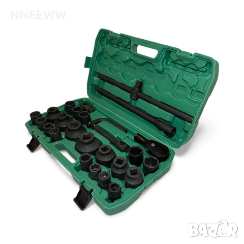 Гедоре камионджийско 26 части STAHLMAYER 21-65mm, ударни вложки CR-MO, снимка 3 - Аксесоари и консумативи - 52646782