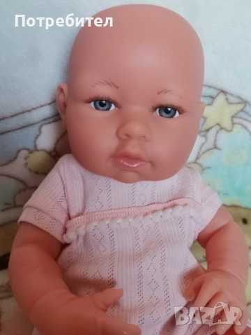 Марково бебе в розово , снимка 2 - Кукли - 52120295