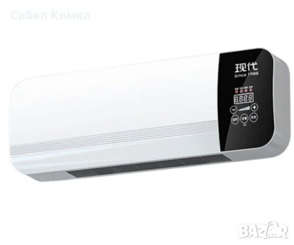 Модерна печка за стенен монтаж,за студено и топло,с двойно предназначение,LED дисплей, снимка 2 - Печки, фурни - 50679444