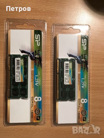 Памет 8GB DDR3L 1600MHz SO-DIMM, снимка 2 - RAM памет - 42515080