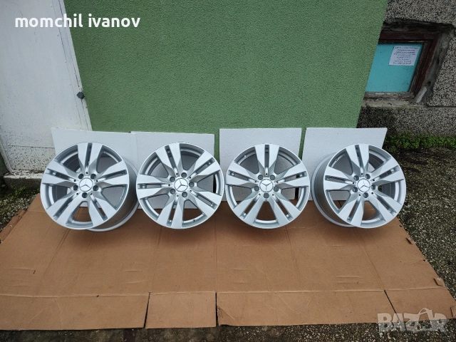 17" оригинални джанти за Мерцедес "BORBET", спорт пакет, 5х112 с ц.о. 66,6