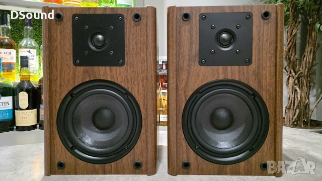 Onkyo Hi-Fi тонколони 2x100 W — Орехов фурнир