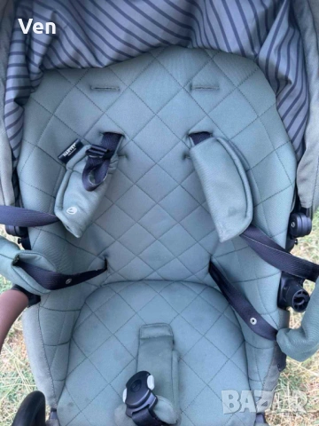 Бебешка количка Harvey 3 Premium Emerald Green, снимка 5 - Детски колички - 53902768