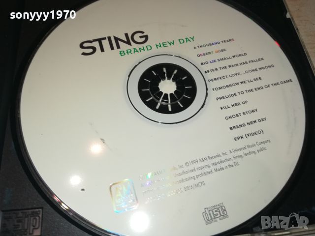 SOLD-STING CD 1907241102, снимка 2 - CD дискове - 46629570