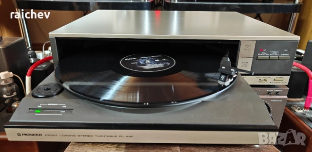PIONEER PL-44F - Качествен и атрактивен грамофон. ★ █▬█ █ ▀█▀ ★ 