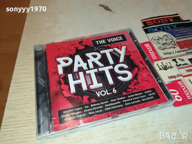 THE VOICE PARTY HITS 6 CD 0104251858, снимка 8 - CD дискове - 49729985