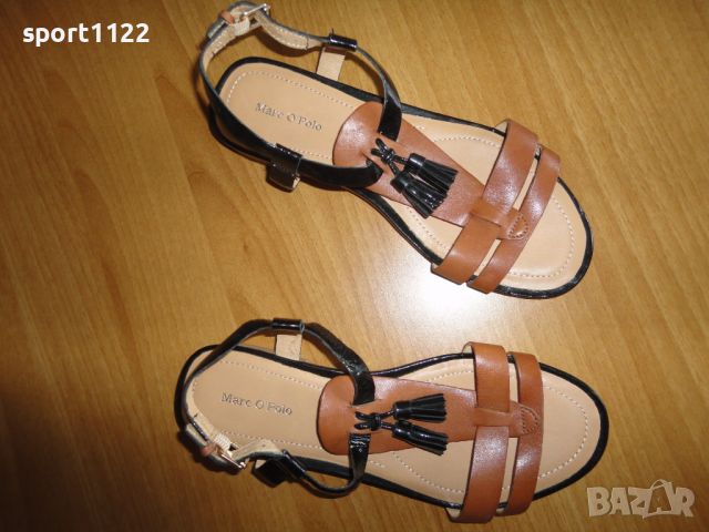 N38 Marc O'Polo/нови/естествена кожа/дамски сандали, снимка 3 - Сандали - 46293999