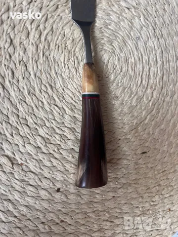 Нож за масло 20см,рог, снимка 3 - Прибори за хранене, готвене и сервиране - 49840068