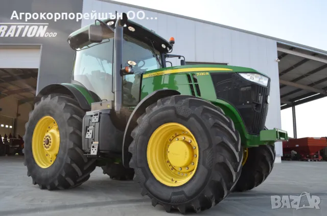 Трактор John Deere 7230R✅ЛИЗИНГ✅НОВ ВНОС, снимка 6 - Селскостопанска техника - 47257326