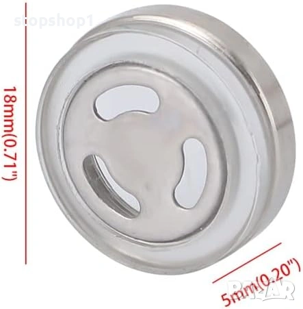 Аксесоари за мотоциклети 5 бр. 18 мм резервоар за главен спирачен цилиндър, стъкло за наблюдение на , снимка 2 - Аксесоари и консумативи - 53862651