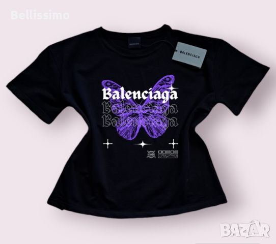 Дамска тениска🦋 BALENCIAGA 🦋Premium quality, снимка 1 - Тениски - 46577510