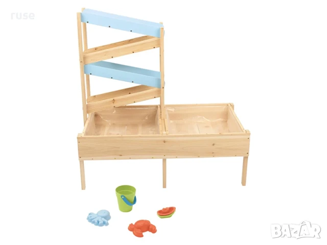 НОВИ! Комбиниран пясъчник с пързалка – игра с вода и пясък, снимка 3 - Други - 51068017