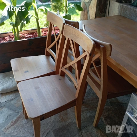 Маса със четири стола., снимка 2 - Маси - 51330650