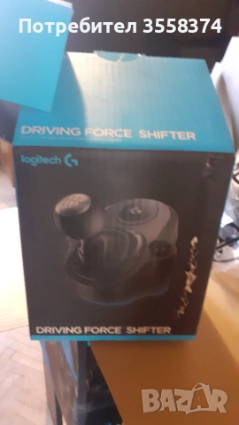 Волан с педали и скоростен лост Logitech, снимка 5 - Аксесоари - 53654942