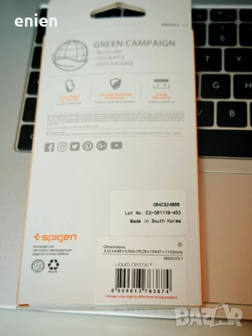 Кейс SPIGEN - Калъф за iPhone XR с течни кристали, кристално прозрачен (064CS24866) / Оригинал /, снимка 5 - Калъфи, кейсове - 31521987