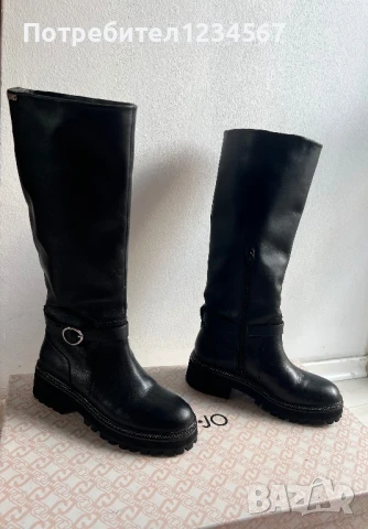 Нови ботуши Liu Jo 36 номер-естествена кожа, закупени за 1069.00лв , снимка 3 - Дамски ботуши - 50965691