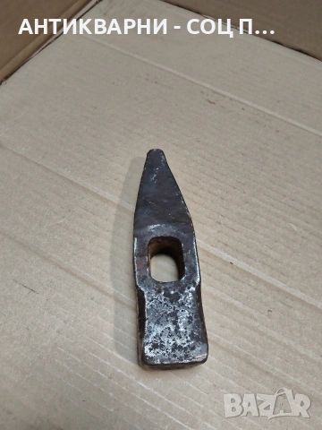 Соц Стар Ръчно Кован Каменоделски Чук 1.700кг. НОМЕР 808., снимка 5 - Антикварни и старинни предмети - 53939141