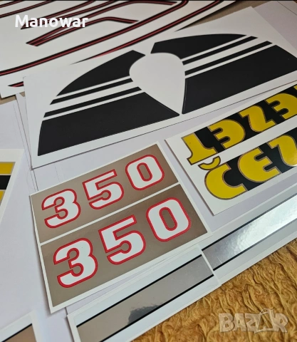 Промо🎯Чифт оригинални отражатели + стикери за cz 350, снимка 5 - Аксесоари и консумативи - 53646453