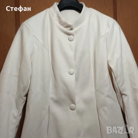 Ново бяло дамско сако за сезони пролет- есен, снимка 4 - Якета - 54044746