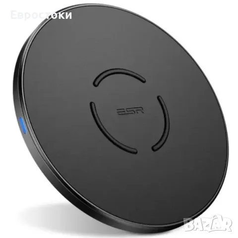 Безжично зарядно ESR 15W Wireless Charger Qi, цвят: черно, снимка 1 - Безжични зарядни - 49244417