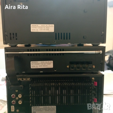усилвател SONY. TA-717, снимка 4 - Ресийвъри, усилватели, смесителни пултове - 53864300