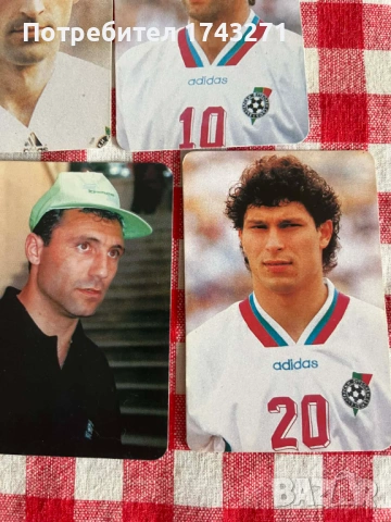 Календарчета с ликове на български футболисти, снимка 3 - Колекции - 54173726