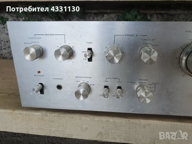 pioneer 7500 усилвател , снимка 4 - Ресийвъри, усилватели, смесителни пултове - 51086941