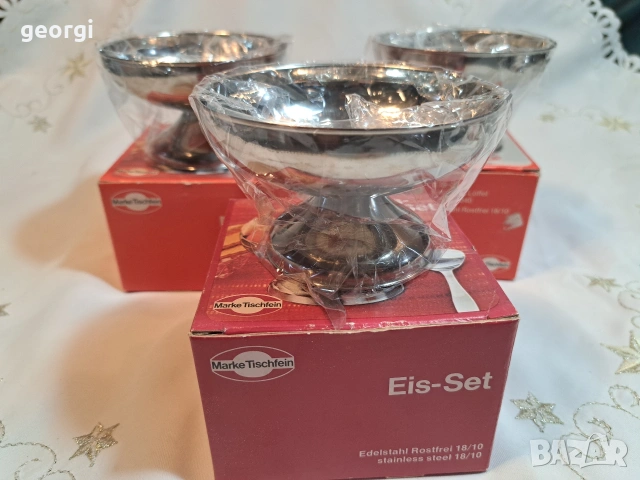 немски иноксови купички за сладолед 34/2