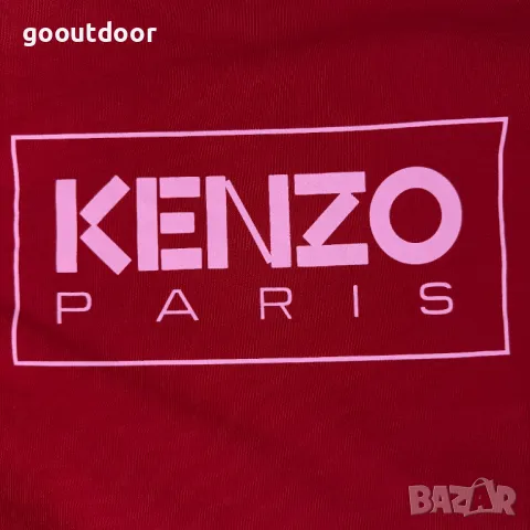 Kenzo Red Logo рокля суитшърт (M), снимка 9 - Рокли - 49174180