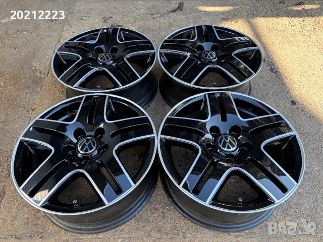 4 броя алуминиеви джанти за Volkswagen Golf,Bora,Polo 15, снимка 6 - Гуми и джанти - 53616338